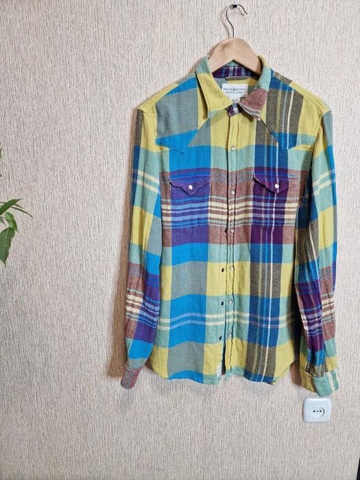 вінтажна рубашка, сорочка denim & supply ralph lauren