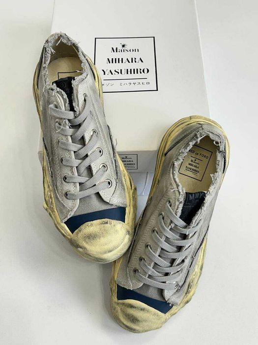 MMY Maison Mihara Yasuhiro кеди кросівки кросовки кеды сірі серые