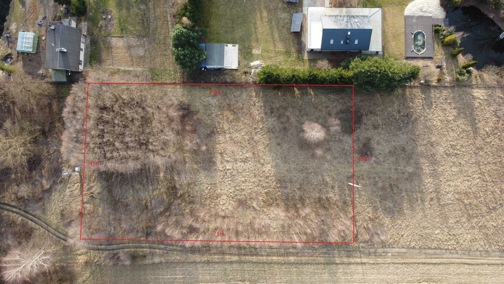 Atrakcyjna Działka 3208 m2. Krubiczew, ustalony MPZP