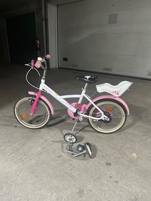 Bicicleta rosa -decatlon