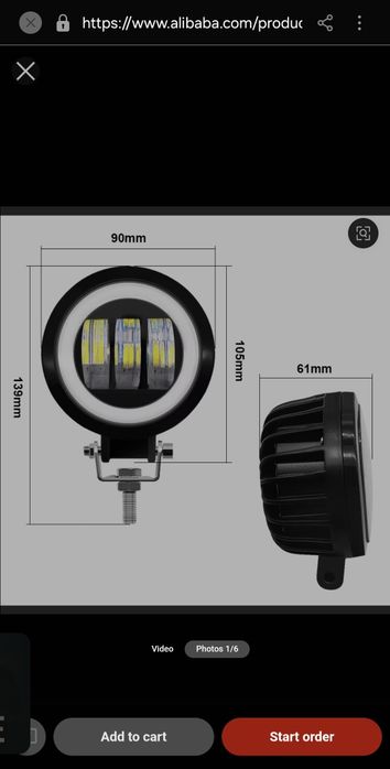 Reflektory led rower,motor, quad, suv