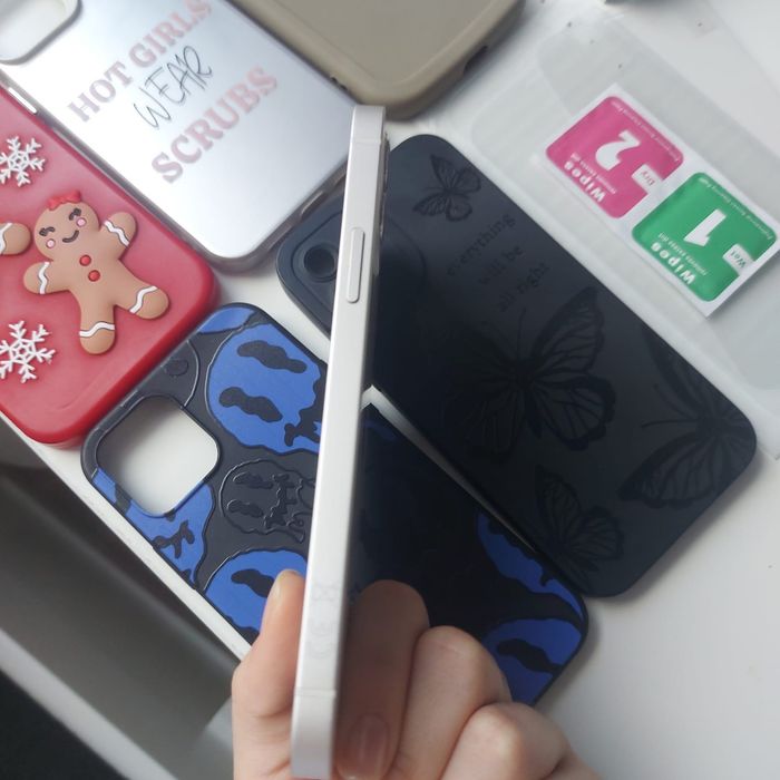 iPhone 12 128GB White (Biały) + MEGA ZESTAW 5x ETUI | Pudełko kabel