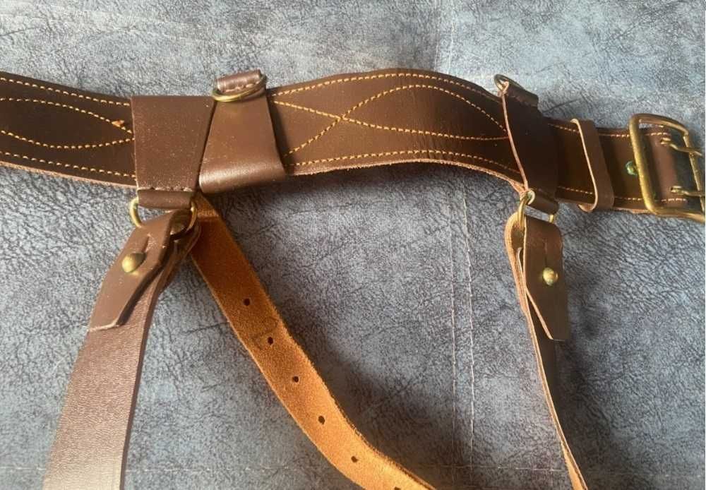 Портупея офицерская через плечо с ремнем СССР Портупея офіцерська