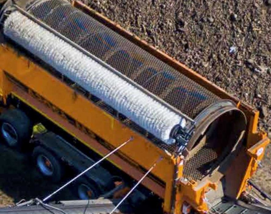 Szczotka przesiewacz Doppstadt - fi wew. 178 mm - PP