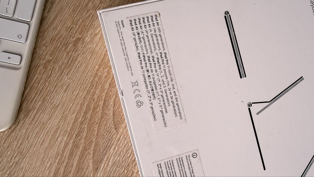Apple Magic Keyboard + Apple Pencil para iPad Pro 11” / iPad Air