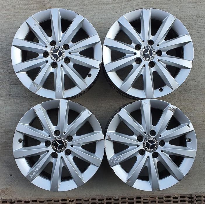 ALUFELGI FELGI 16 6.5J ET49 5X112 MERCEDES W246 4SZT