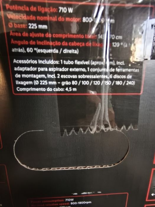 Lixadora para Pladur nova , tectos e paredes "girafa".