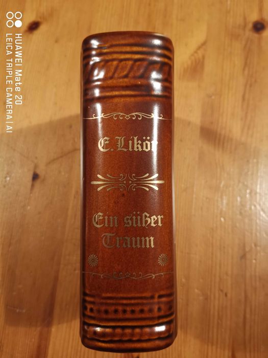 Karafka "Likor", ksiazka, ceramika
