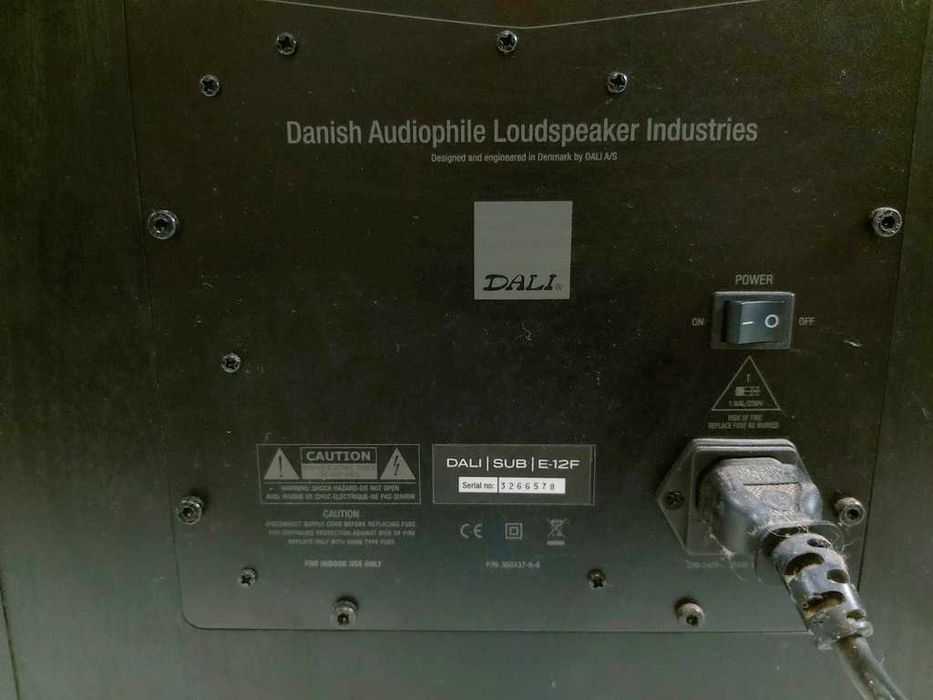 Potężny subwoofer DALI SUB E-12 F #LoombardNidzica