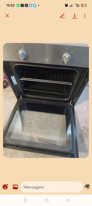 Placa e forno eléctrico