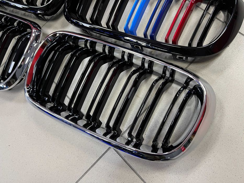 ноздри ф15 х5 х6 ф16 М решетка радиатора bmw x5 f15 x6 f16 x5m x6m f85