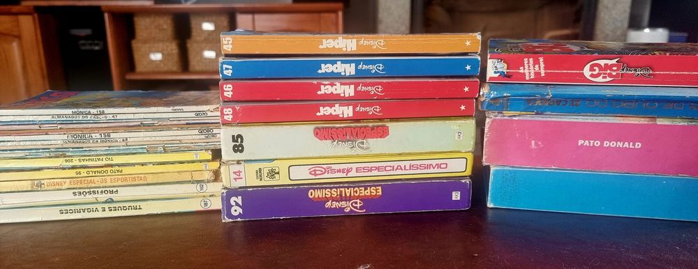 Vendo lote de livros de Banda desenhada (Reservado): Disney e turma do Zé Carioca