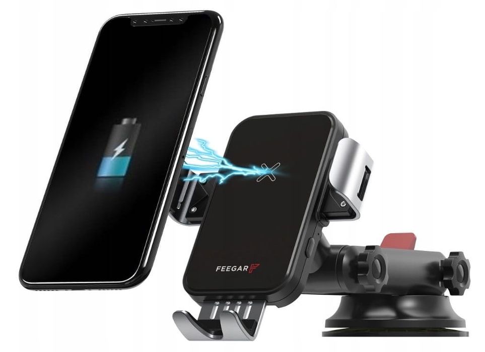Uchwyt samochodowy indukcyjny Feegar QH300 PRO 15W