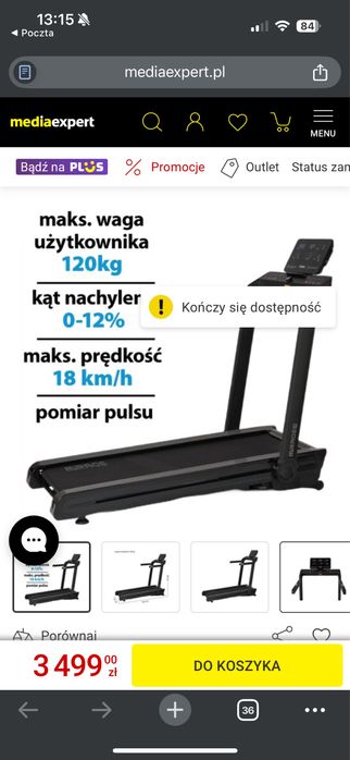 Bieżnia elektryczna