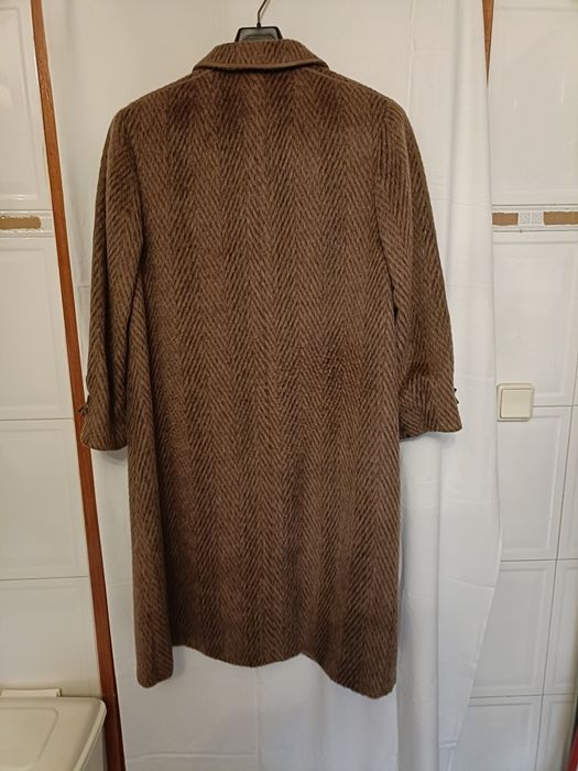 Casaco de lã lhama, tamanho M.