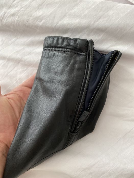 Чоловіча шкіряна куртка Massimo Dutti