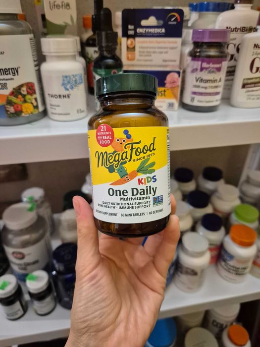MegaFood, Kids One Daily, витамины для детей, 60 таблеток
