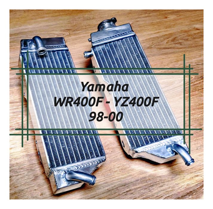 Radiadores YAMAHA WR400F e YZ400F de 98-00