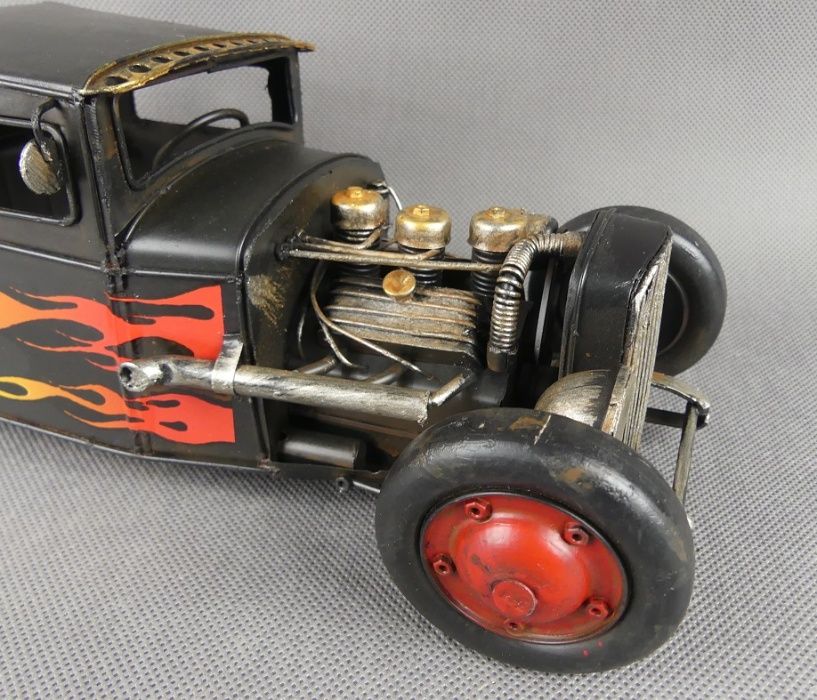 Metalowy model pojazd HOT ROD auto