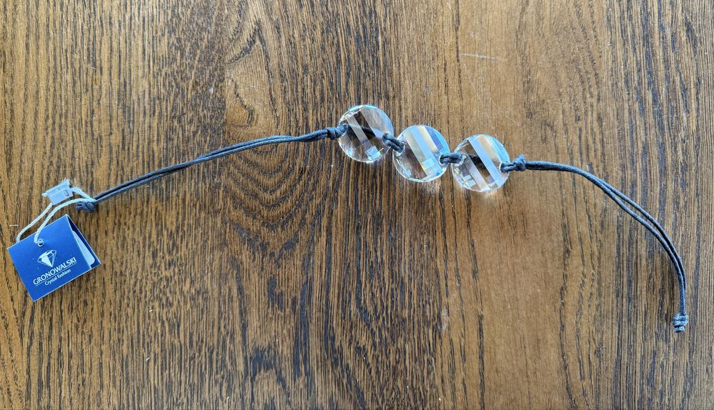 Komplet biżuterii Swarovski kryształy