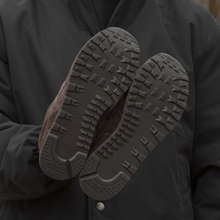АКЦІЯ! New Balance 574  x  Stone Island Ghost Pack Dark Brown
