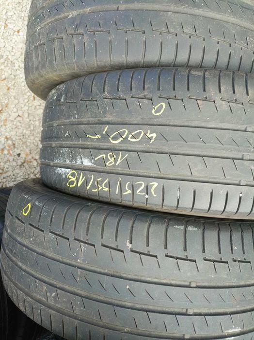 opony letnie 225/55/18 Continental 4 sztuki