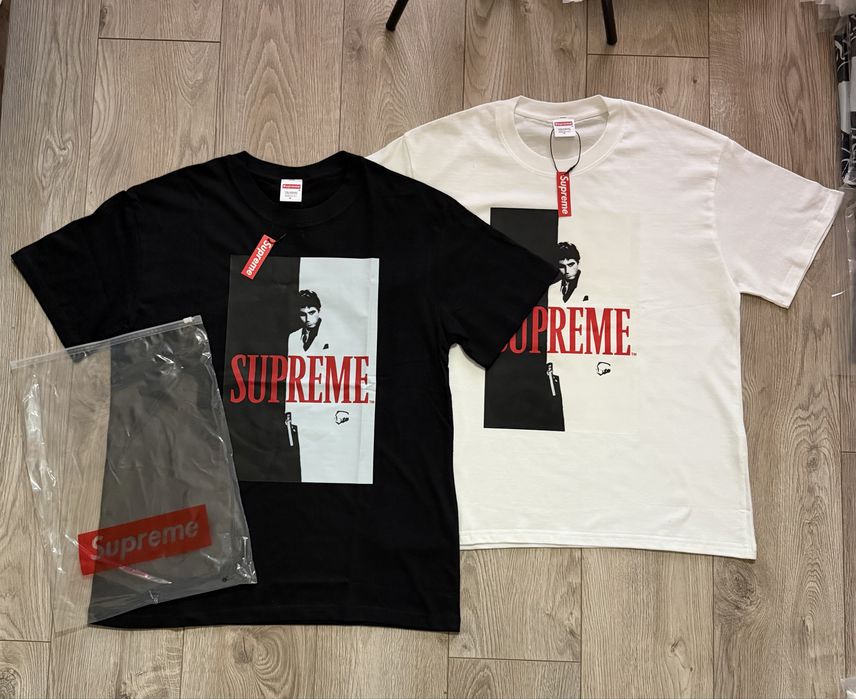 Футболки Supreme Scarface нові з всіма бірками