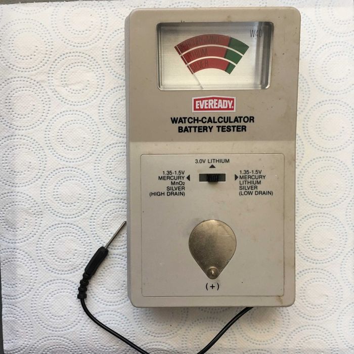 Tester baterii zegarkowych EVEREADY