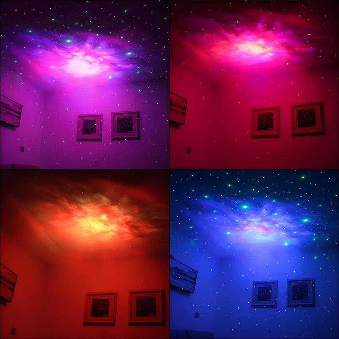 Projektor gwiazd lampka nocna astronauta