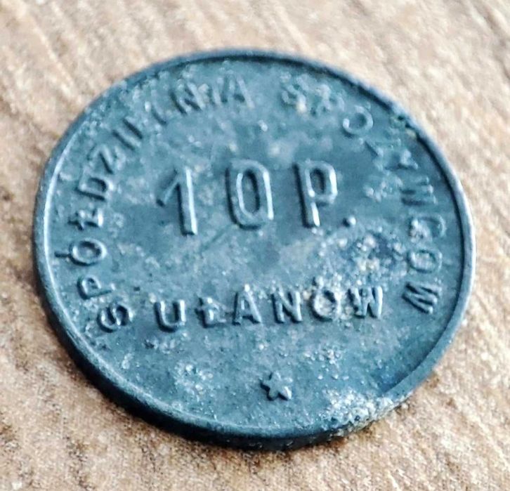 10 groszy - 10 Pułk Ułanów Białystok