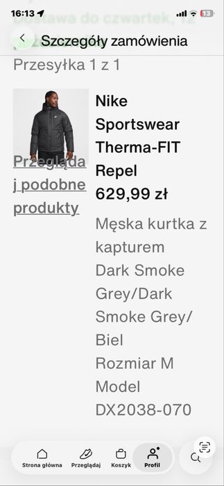 Kurtka zimowa Nike