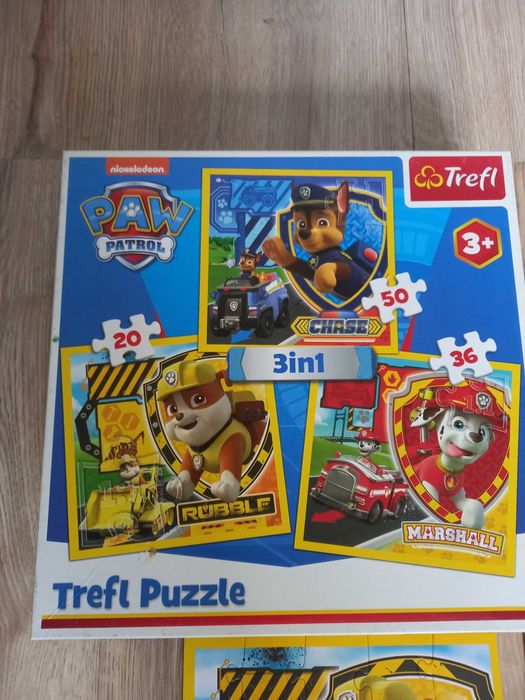 Puzzle Psi patrol 3w1+ gratis