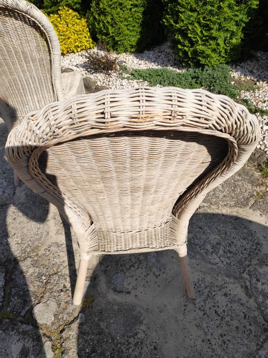 Meble ogrodowe z drzewa