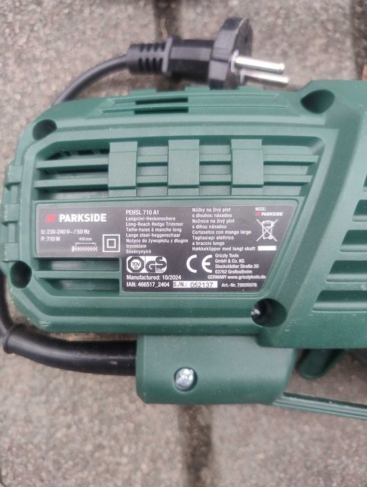 Nożyce do żywopłotu z teleskopowym czonkiem PARKSIDE PEHSL 710 A1