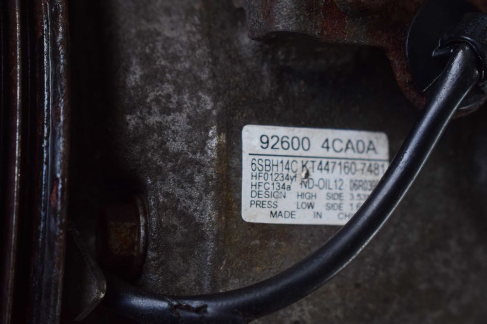 sprężarka klimatyzacji NISSAN X-TRAIL III T32 1.6 dCi 15r.92600-4CA0A