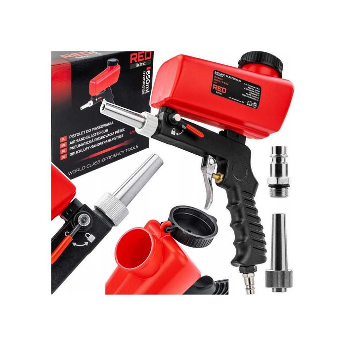 Pistolet pneumatyczny do piaskowania 650 ml