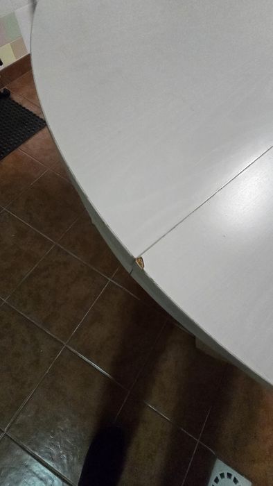 Mesa redonda extensível IKEA