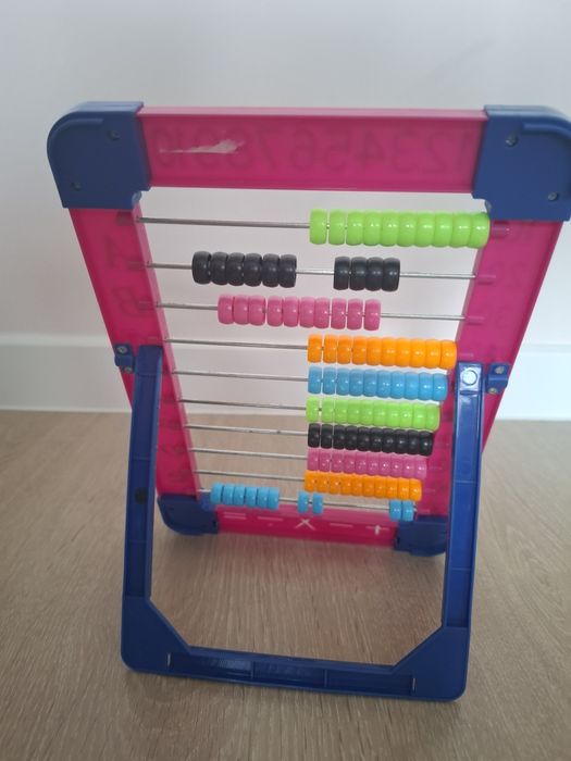 Liczydło dla dzieci + patyczki do nauki liczenia
