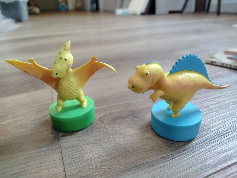Dinozaur pieczątka