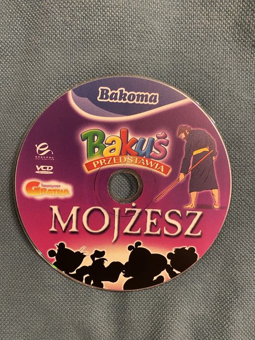 Płyta VCD “Bakuś przedstawia – Mojżesz” Wrocław Stare Miasto • OLX.pl