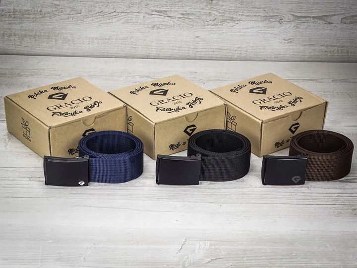 Zestaw Parcianych Pasków Do Spodni Kolory Gracio