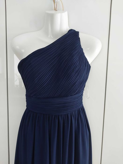 Elegancka Wyjściowa sukienka maxi 38 Ślub Sylwester Okazja