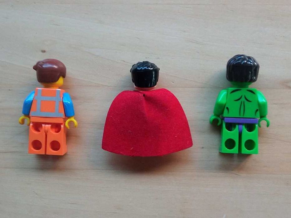 3 Figuras Compatíveis Com Lego