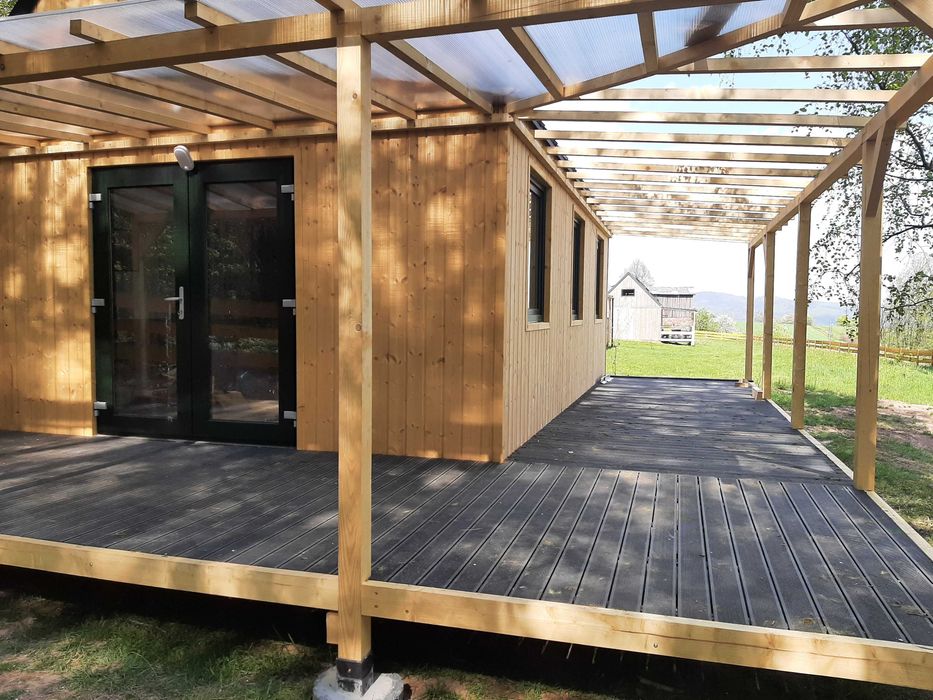 TARASY drewniane/kompozytowe pow. KŁODZKI