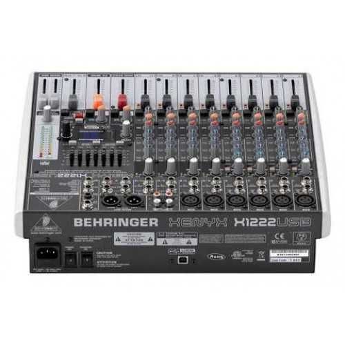 BEHRINGER XENYX X1222USB мікшер с ефектами НОВИЙ в наявності