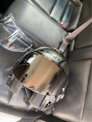 Capacete ls2 valiant titanium