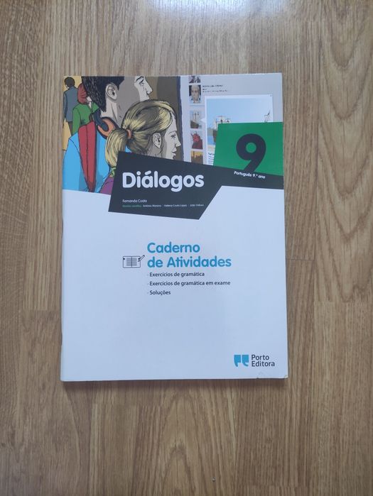 Português 9° ano- Caderno de Atividades "Diálogos"- Porto Editora