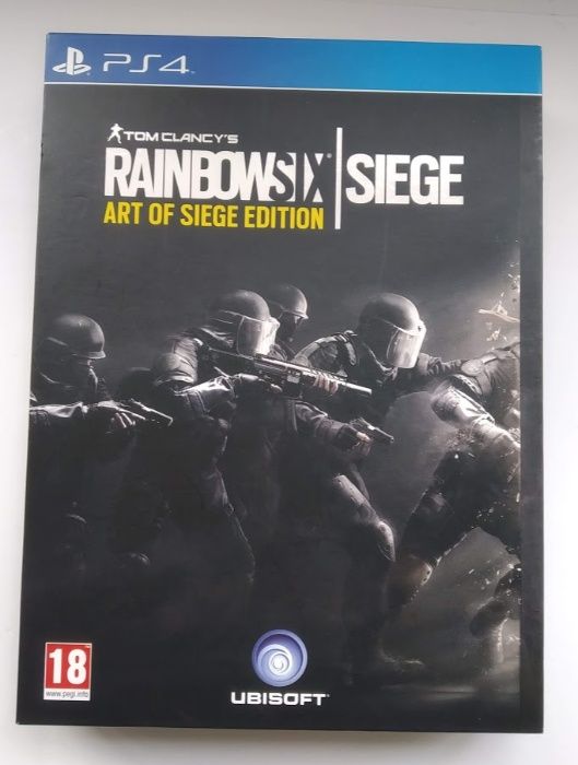 Edição Coleccionador Rainbow Six Siege ART Of SIEGE Edition ps4