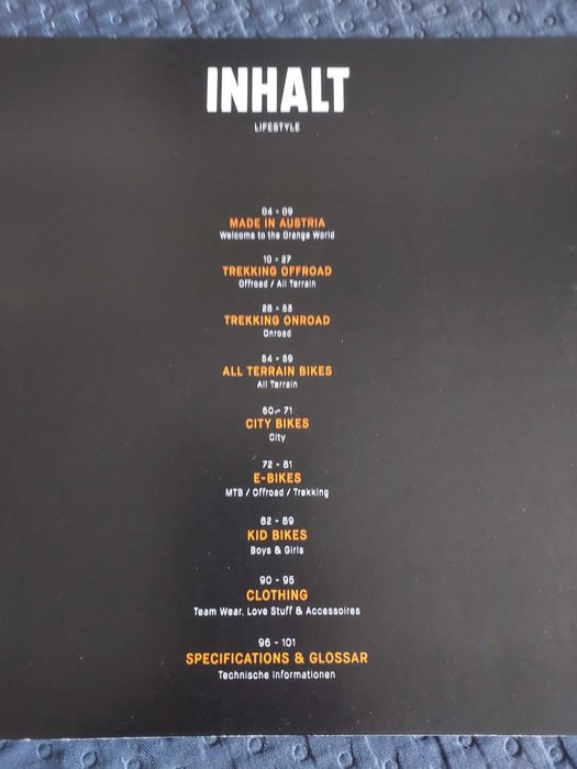 Katalog rowerów KTM 2010