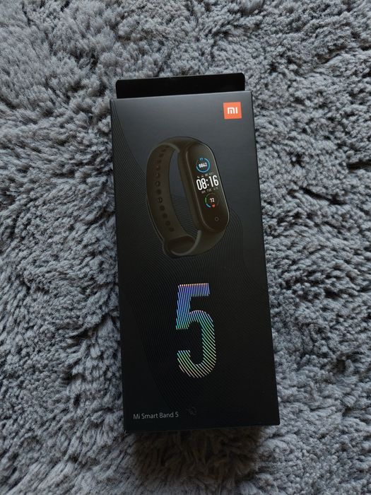 Opaska na rękę smartwatch Xiaomi Mi Smart Band 5 stan idealny